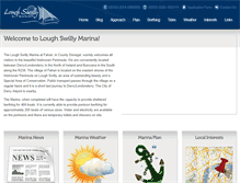 Tablet Screenshot of loughswillymarina.com